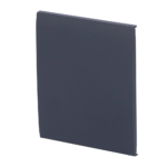 Panel táctil para interruptor de luz simple - Compatible con AJ-LIGHTCORE-1G / -2W - Retroiluminación LED - Panel táctil central sin contacto - Color grafito - Ajax - LightSwitch CenterButton