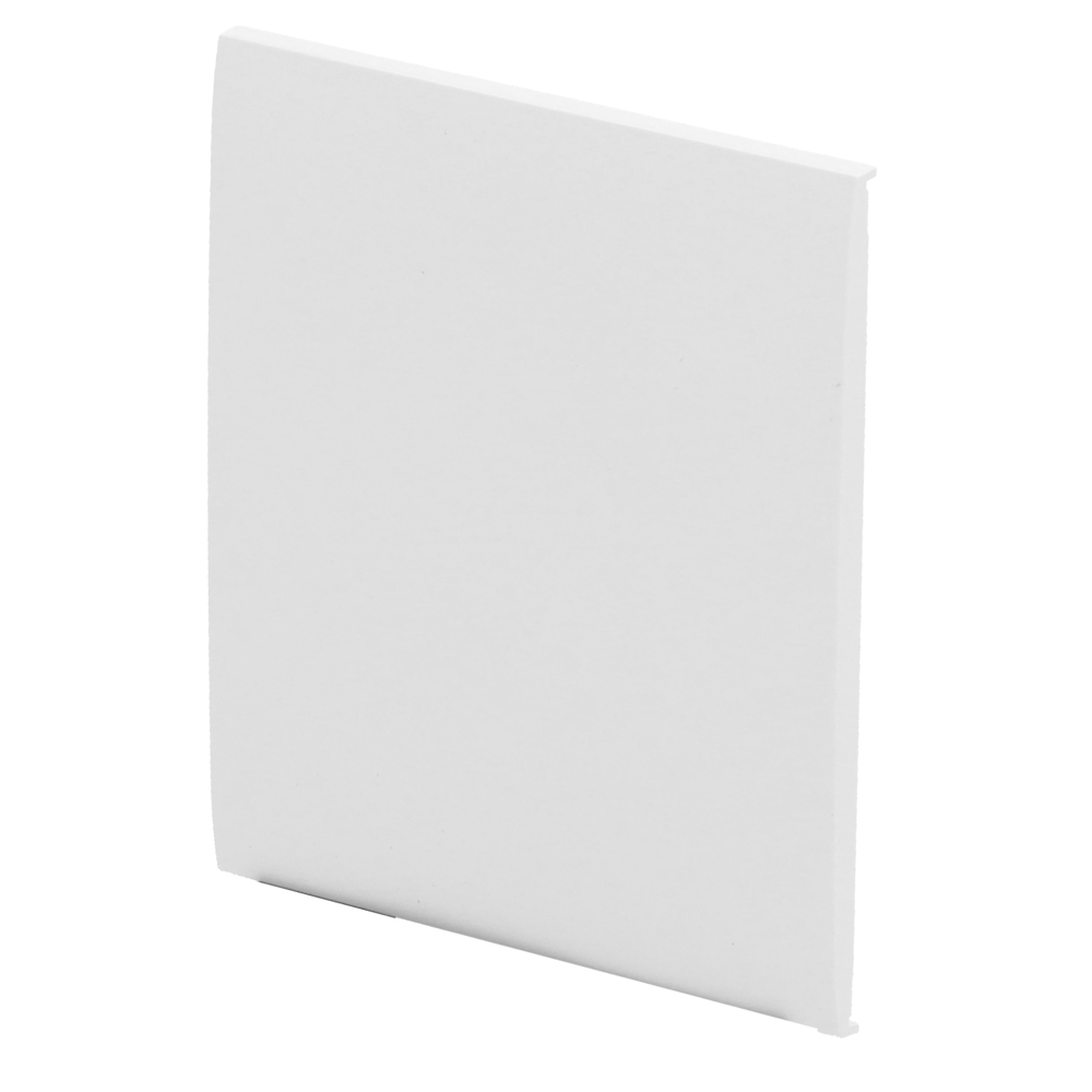 AJ-CENTERBUTTON-1G2W-W.png Panel táctil para interruptor de luz simple - Compatible con AJ-LIGHTCORE-1G / -2W - Retroiluminación LED - Panel táctil central sin contacto - Color blanco - Ajax - LightSwitch CenterButton - Imagen 1