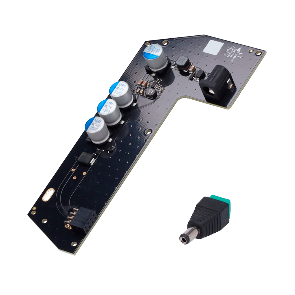 AJ-DC1224V-PCB1.png Módulo alimentación 12-24 VDC - Compatible con Ajax Hub, Hub Plus y ReX - Tensión de entrada 8~32 VDC - Conector CON280 incluido - Imagen 1