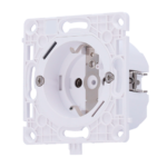 Relé para enchufe inteligente tipo F - Inalámbrico 868 MHz Jeweller - Alcance de comunicación hasta 1100 m - Alimentación 230 V AC 50 Hz - Control a través de un móvil o manualmente - Monitor de consumo eléctrico