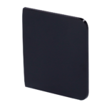 Panel táctil para un interruptor de luz - Compatible con AJ-LIGHTCORE-1G/ -2W - Retroiluminación LED - Panel táctil lateral sin contacto - Color negro - Ajax - LightSwitch SideButton