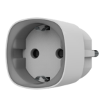 Enchufe inteligente con control remoto - Inalámbrico 868 MHz Jeweller - Antena interna alcance 1000 m - 230 VAC 50 Hz / Hasta 2.5 kW (11 A) - Medidor de consumo - Color blanco