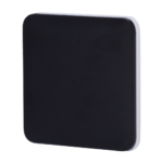 Panel táctil para un interruptor de luz - Compatible AJ-LIGHTCORE-1G / -2W - Retroiluminación LED - Panel táctil sin contacto - Color negro - Ajax - LightSwitch SoloButton