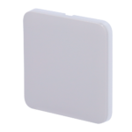 Panel táctil para un interruptor de luz - Compatible AJ-LIGHTCORE-1G / -2W - Retroiluminación LED - Panel táctil sin contacto - Color niebla - Ajax - LightSwitch SoloButton