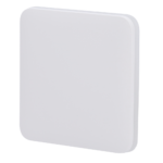 Panel táctil para interruptor de luz - Compatible con AJ-LIGHTCORE-1G / -2W - Retroiluminación LED - Panel táctil sin contacto - Color blanco - Ajax - LightSwitch SoloButton