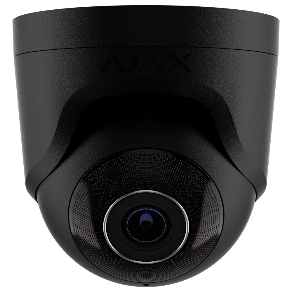 AJ-TURRETCAM-8-0400-B.png AJAX - Cámara IP Turret 8 Megapixel Color Negro - Progressive Scan CMOS - Lente 4 mm, Ranura MicroSD hasta 256GB - IR LEDs Alcance 35m, PoE 802.3at - Compatibilidad Hub y NVR - Imagen 1