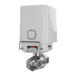Electroválvula de cierre de agua - Válvula Bonomi de 1" (DN 25) - Compatible con tuberías de agua caliente y fría - Cierre de la válvula en menos de 5 segundos - Admite escenarios de automatización - Alimentación 4 baterías CR123A o a 7,5~14 VDC