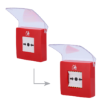 Pulsador de alarama de incendio rojo inalámbrico Ajax-Botón alarma incendio o activador de escenarios - Compatible con función de alarma interconectada - Transmisión de alarmas a CRA  - Alimentación 2 pilas CR123A - Imagen 2