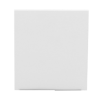 Panel táctil para interruptor de luz simple - Compatible con AJ-LIGHTCORE-1G / -2W - Retroiluminación LED - Panel táctil central sin contacto - Color blanco - Ajax - LightSwitch CenterButton - Imagen 2