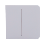 Panel táctil para interruptor de luz doble - Compatible con AJ-LIGHTCORE-2G - Retroiluminación LED - Panel táctil lateral sin contacto - Color niebla - Ajax - LightSwitch SideButton - Imagen 2