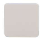 Panel táctil para un interruptor de luz - Compatible AJ-LIGHTCORE-1G / -2W - Retroiluminación LED - Panel táctil sin contacto - Color ostra - Ajax - LightSwitch SoloButton - Imagen 2