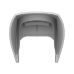 Visera para detector de exterior - Compatible con AJ-OUTDOORPROTECT-W, - AJ-MOTIONCAMOUTDOOR-W  - y AJ-MOTIONCAMOUTDOOR-PHOD-W - Apto para uso exterior - Color blanco - Imagen 2