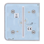 Panel táctil para interruptor de luz doble - Compatible con AJ-LIGHTCORE-2G - Retroiluminación LED - Panel táctil lateral sin contacto - Color niebla - Ajax - LightSwitch SideButton - Imagen 3