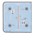 Panel táctil para interruptor de luz doble - Compatible con AJ-LIGHTCORE-2G - Retroiluminación LED - Panel táctil lateral sin contacto - Color gris - Ajax - LightSwitch SideButton - Imagen 3