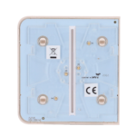 Panel táctil para interruptor de luz doble - Compatible con AJ-LIGHTCORE-2G - Retroiluminación LED - Panel táctil lateral sin contacto - Color marfil - Ajax - LightSwitch SideButton - Imagen 3