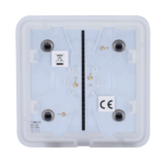 Panel táctil para un interruptor de luz - Compatible AJ-LIGHTCORE-1G / -2W - Retroiluminación LED - Panel táctil sin contacto - Color grafito - Ajax - LightSwitch SoloButton - Imagen 3
