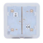 Panel táctil para un interruptor de luz - Compatible AJ-LIGHTCORE-1G / -2W - Retroiluminación LED - Panel táctil sin contacto - Color marfil - Ajax - LightSwitch SoloButton - Imagen 3