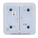 Panel táctil para interruptor de luz doble  - Compatibilidad con AJ-LIGHTCORE-2G - Retroiluminación LED - Panel táctil sin contacto - Color grafito - Ajax - LightSwitch SoloButton - Imagen 3