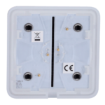 Panel táctil para un interruptor de luz - Compatible AJ-LIGHTCORE-1G / -2W - Retroiluminación LED - Panel táctil sin contacto - Color negro - Ajax - LightSwitch SoloButton - Imagen 4