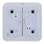 Panel táctil para interruptor de luz doble - Compatibilidad con AJ-LIGHTCORE-2G - Retroiluminación LED - Panel táctil sin contacto - Color negro - Ajax - LightSwitch SoloButton - Imagen 4