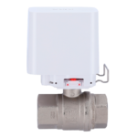 Electroválvula de cierre de agua - Válvula Bonomi de 1" (DN 25) - Compatible con tuberías de agua caliente y fría - Cierre de la válvula en menos de 5 segundos - Admite escenarios de automatización - Alimentación 4 baterías CR123A o a 7,5~14 VDC - Imagen 4