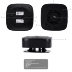 Detector termovelocimétrico - Baterías reemplazables  - Inalámbrico 868 MHz Jeweller - Sirena 85 dB incorporada - Certificado EN 14604 - Imagen 6