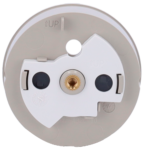 Tapa frontal para enchufe inteligente tipo E - Compatible con AJ-OUTLETCORE-SMART-E - Indicador LED sobre estado del enchufe y consumo - Botón táctil para control manual - Retroalimentación LED - Color oliva - Imagen 6