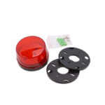 Luz roja LED para alarma con Strobe 12v