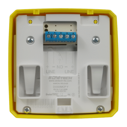 Pulsador rearmable – Especial para panel de extinción –