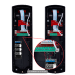 3 haces 300m Detector de barrera por infrarrojos