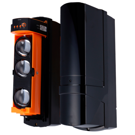 3 haces 600m Detector de barrera por infrarrojos